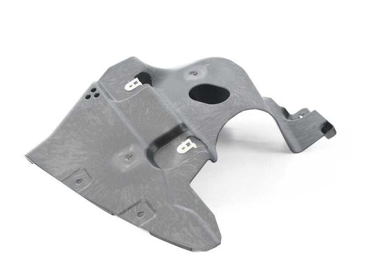 Protector inferior trasero derecho OEM 51757394750 para BMW G01, F97, G02, F98. Original BMW.