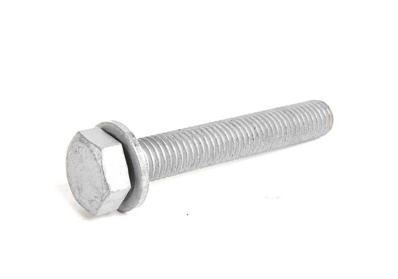 Tornillo hexagonal M10x65 OEM 07119905562 para BMW {F20, F20N, F21, F21N, E30, E91, E91N, F30, F30N, F31, F35, F35N, G30, G30N, G31N, G60, G61, G11N, G12N, G70, G14, G15, G16, E84, G05, G05N, G06, G06N, G07, G07N} y MINI {F56E, F56F, F57F}. Original