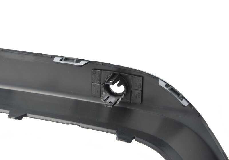Tapa embellecedora del parachoques delantero con sensor PDC OEM 51118738447 para BMW i3 (I01). Original BMW.