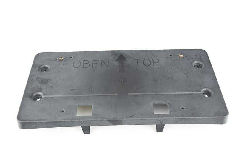Front license plate holder for BMW G01 (OEM 51117399967). Original BMW