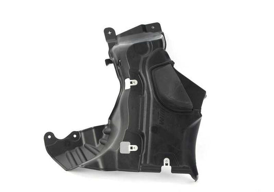 Revestimiento bajos trasero izquierdo OEM 51758079995 para BMW M8 F91, F92, F93. Original BMW.