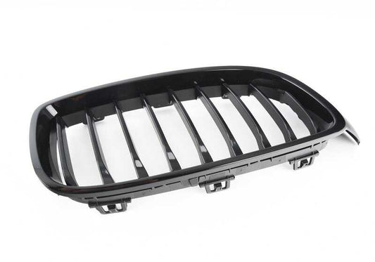 Rejilla embellecedora delantera derecha (color negro sport) OEM 51135A3D028 para BMW F32N, F33N, F36, F36N. Original BMW.