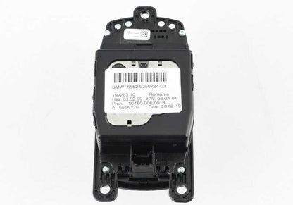 BMW Controller 1 F20, F21, Série 2 F22, F23, Série 3 F30, F31, F34, 4 F32 Series, F33, F36, 5 F07 Série, F10, F11, F18N, Série 7 F01N, F02N, I01, I12, X1 F48, X3 F25, X4 F26, X5 F15, X6 F16 (OEM 65829350724). BMW original