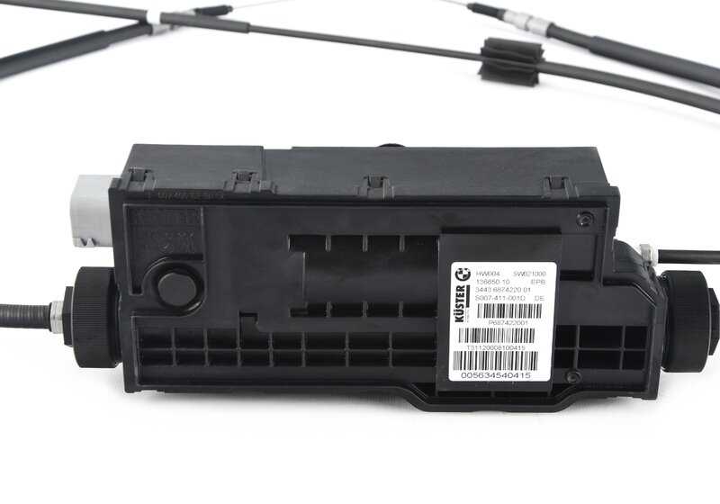 Unidad de control conjunto freno de estacionamiento OEM 34436874220 para BMW F15, F85, F16, F86. Pieza original BMW.