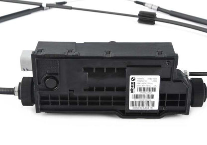 Unidad de control conjunto freno de estacionamiento OEM 34436874220 para BMW F15, F85, F16, F86. Pieza original BMW.