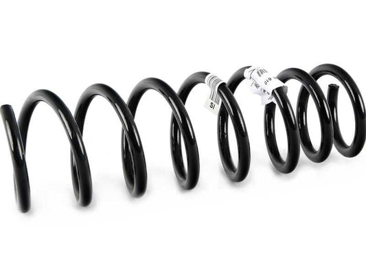 OEM 33536798610 rear suspension spring for BMW 1 E81, E82, E87, E88 and Series 3 E90, E91, E92, E93. Original BMW.