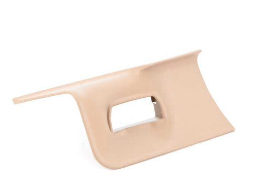 Embellecedor derecho OEM 72111944508 para BMW Serie 5 E34 (modelos 518i, 520i). Pieza original BMW para cinturón trasero. Ideal para sustitución o restauración.