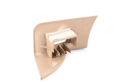 Embellecedor derecho OEM 72111944508 para BMW Serie 5 E34 (modelos 518i, 520i). Pieza original BMW para cinturón trasero. Ideal para sustitución o restauración.