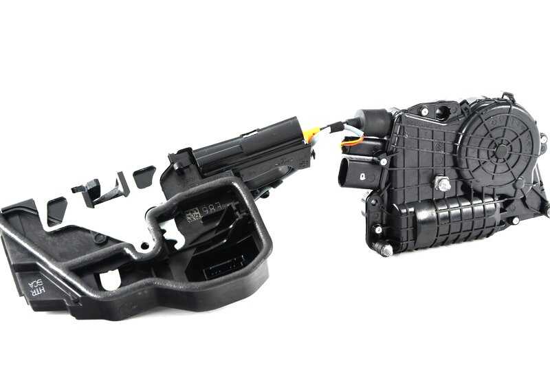 Rechte hintere Türverschluss 51225A36E86 für BMW X5 E70, E70N und BMW X6 E71, E72. Originaler BMW -Ersatz.