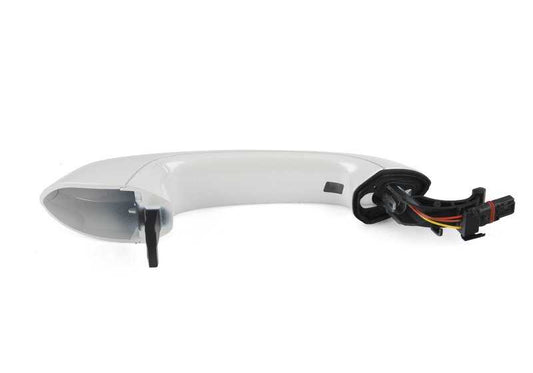 Alça pintada no exterior esquerdo para BMW X3 G01, G08, X4 G02 (OEM 51218492029). BMW original