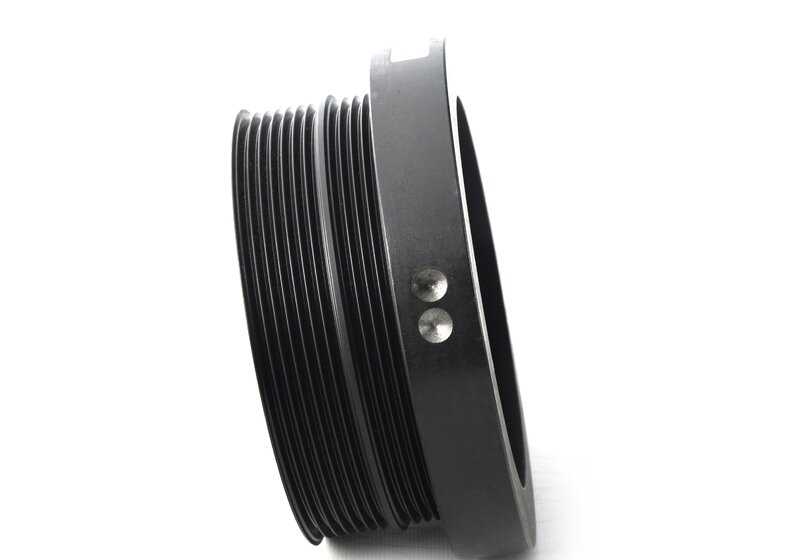 Crankshaft damper (vibration damper) OEM 11237561312 for BMW X5 E70, X6 E71. Original BMW.