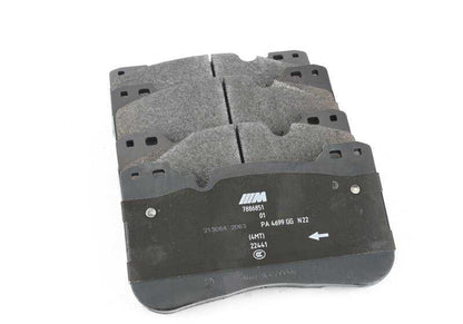 Juego de reparación pastillas freno sin amianto OEM 34107883262 para BMW F90, F91, F92, F93 (M5, M8 Competition). Original BMW.
