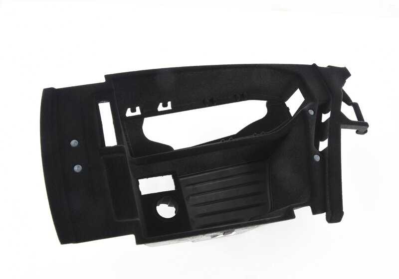 Compartimento para reposabrazos central OEM 51169334683 para BMW F10 (modelos 528i, 528i xDrive, 530d, 535d xDrive, 535i, 535i xDrive, 550i, 550i xDrive). Original BMW.