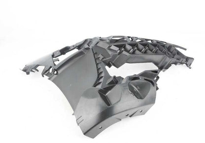 Soporte derecho para faro antiniebla OEM 51117451300 para BMW G22 y G23. Original BMW.