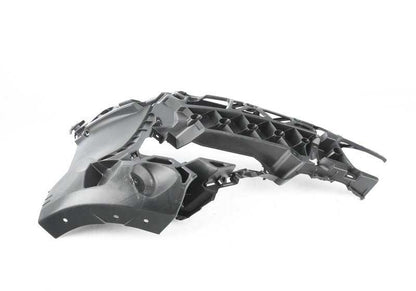 Soporte derecho para faro antiniebla OEM 51117451300 para BMW G22 y G23. Original BMW.