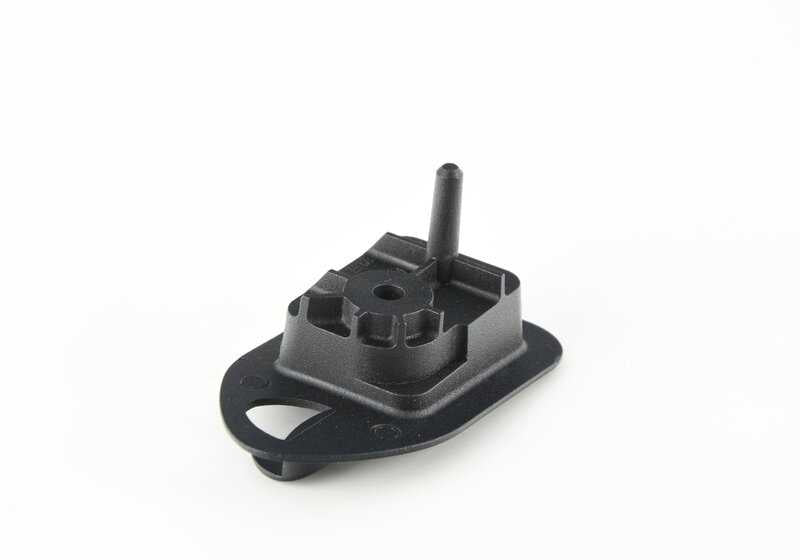 Schwarzer linker Hang Haken OEM 51448400407 für BMW Z3 E36 (Modelle 2.8 und 3.0i). Original BMW Stück.