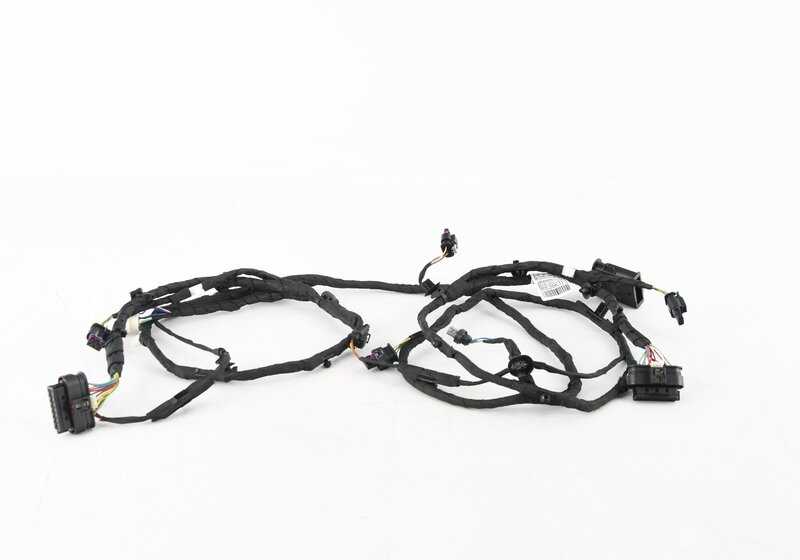 Cableado delantero parachoques OEM 61129855713 para BMW G22 420d, 420d xDrive, 420i, 420i xDrive. Original BMW.