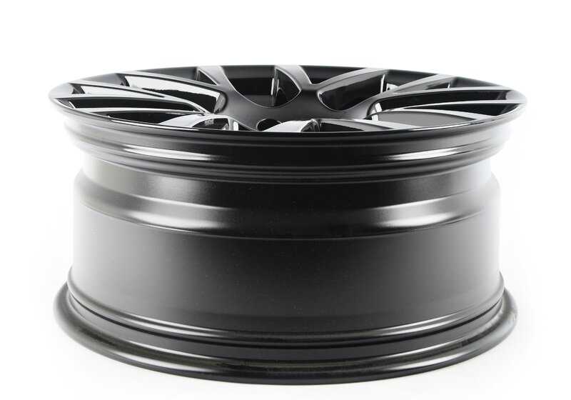 Llanta de aleación original BMW diseño Doble Radio 238 19” negra OEM 36116867129 para BMW F07, F07N, F01, F01N, F02, F02N, F04. Ideal como repuesto o recambio original. Apta para sensores RDC. Original BMW.