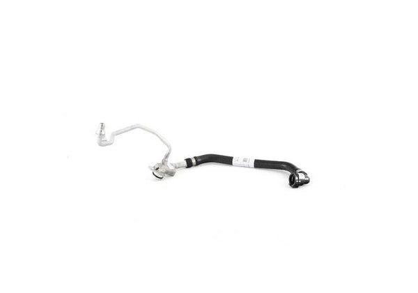 Tubería de refrigerante OEM 11538513832 para BMW F10, F02, F15. Original BMW.