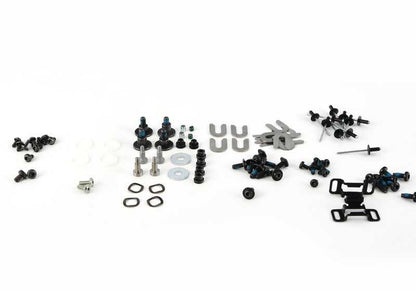 Juego de juntas y fijaciones OEM 54347162750 para MINI R52 {Cooper, Cooper S, One} {RF31, RF32, RF41, RF42, RH31, RH32, RH41, RH42, RD31, RD32}. Original MINI.