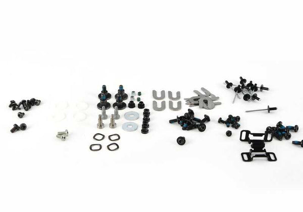 Juego de juntas y fijaciones OEM 54347162750 para MINI R52 {Cooper, Cooper S, One} {RF31, RF32, RF41, RF42, RH31, RH32, RH41, RH42, RD31, RD32}. Original MINI.