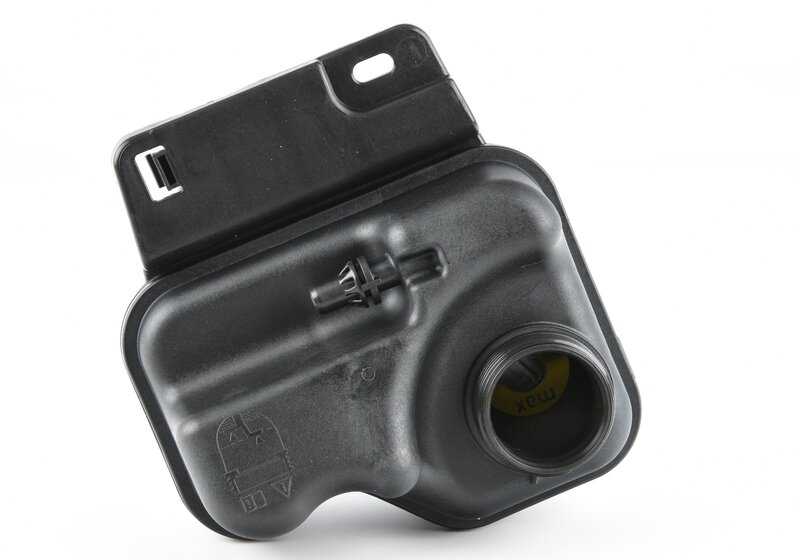 Depósito de refrigerante OEM 17138617048 para BMW F30 330e (modelos: 8E21, 8E22, 8E23, 8E24, 8E28). Original BMW.