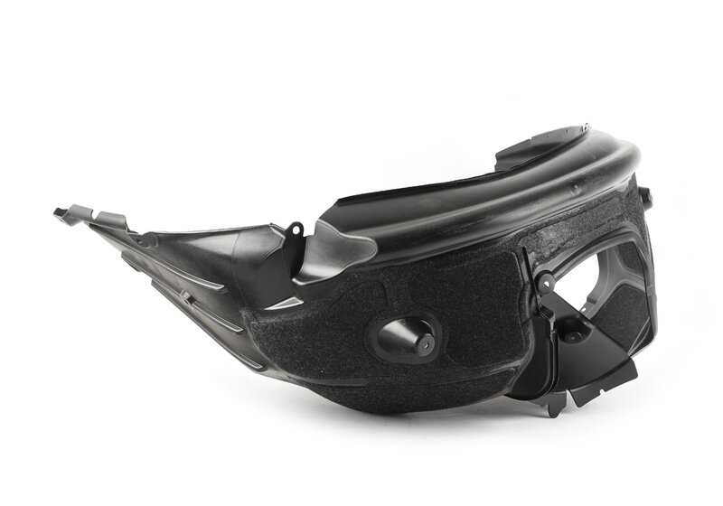 Coperchio del passo della ruota anteriore destro per BMW 5 E60N Series, E61N (OEM 51717186922). BMW originale