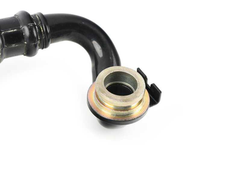 Manguera de presión de retorno para BMW E38 (OEM 11421712143). Original BMW
