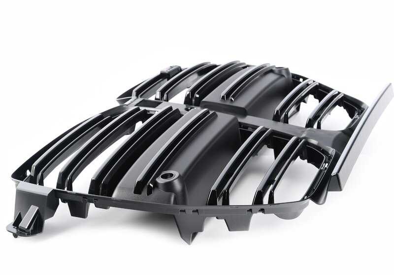 Rejilla embellecedora frontal OEM 51138081143 para BMW G80 y G81 M3 Competition (incl. M xDrive). Compatible con modelos desde 11/2020 en adelante. Original BMW.
