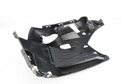 Soporte izquierdo faro antiniebla OEM 51118069091 para BMW F39 X2. Original BMW.