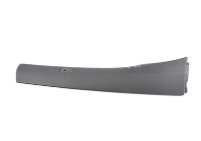 Revestimiento lateral trasero izquierdo OEM 51437337861 para BMW F33 y F83. Original BMW.