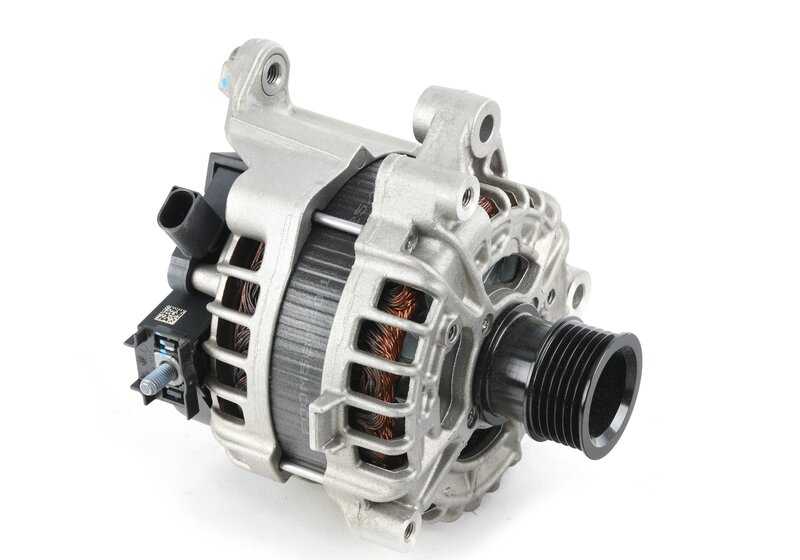 Generador 180A para BMW Serie 1 F20N, F21N, Serie 2 F22, F23, Serie 3 F30N, F31N, F34N, Serie 4 F32, F33, F36 (OEM 12318614276). Original BMW