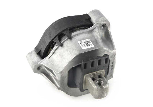 Left engine mount for BMW 5 Series G30, G31, G38, 6 Series G32, 7 Series G11, G12 (OEM 22116860487). Original BMW.