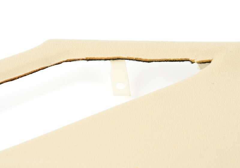 Embellente interno Rue destra Beige OEM 51438250938 per BMW E38 725TDS, 728i (tutte le varianti). BMW originale BMW.