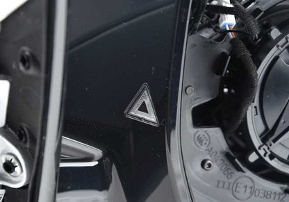 Espejo exterior sin cristal, calefactado, derecho para BMW F16 (OEM 51167416146). Original BMW.
