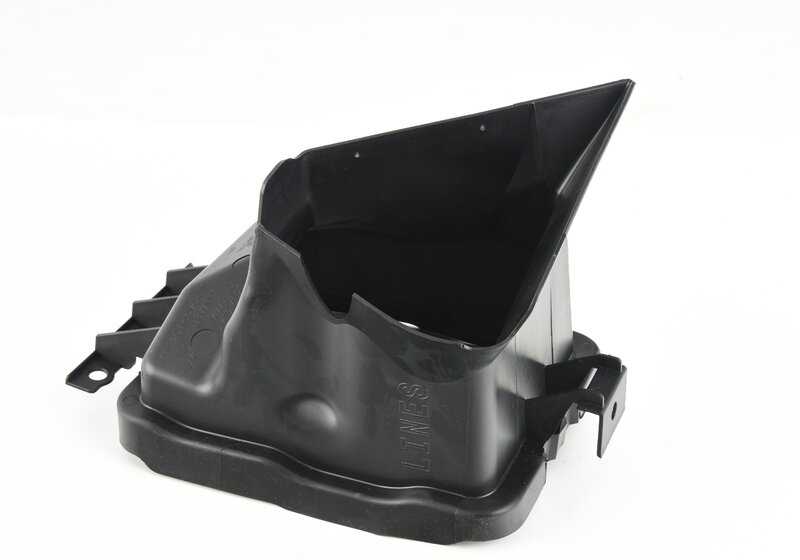 Condotto d'aria destro per radiatore spostato OEM 51747432632 per la serie BMW 4 F32 (418i, 430d, 435d XDrive, 440i). Compatibile con i modelli dal 03/2017 al 06/2020. BMW originale BMW.