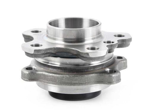 Wheel bushing with bearing for BMW F70, G42, U06, G20, G21, G28, G22, G23, G26, G30, G31, G38, G60, G61, G68, G32, G11, G12, G14, G15, G16, U11, U12, U10, G01, G45, G45, G02, G U25 (OEM 33406899175). BMW original