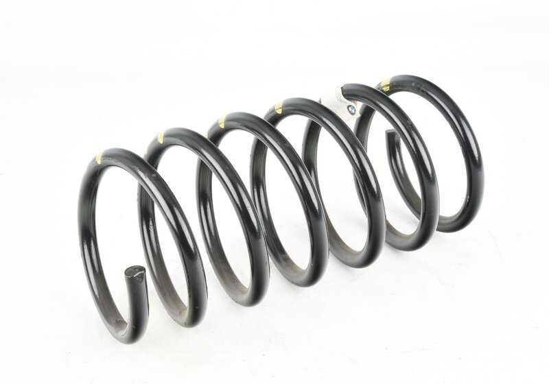 Muelle de suspensión OEM 31332226199 para BMW E32. Original BMW.