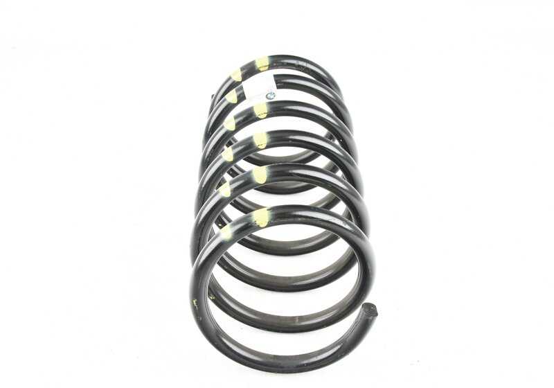 Muelle de suspensión OEM 31332226199 para BMW E32. Original BMW.