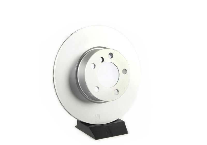 Ventilated brake disc for BMW 1 Series, 2 Series, 3 Series and 4 Series. Including models F20, F21, F22, F23, E90, E91, E92, E93, F30, F31, F34, F35, F32, F33, F36, and E84. . Original BMW