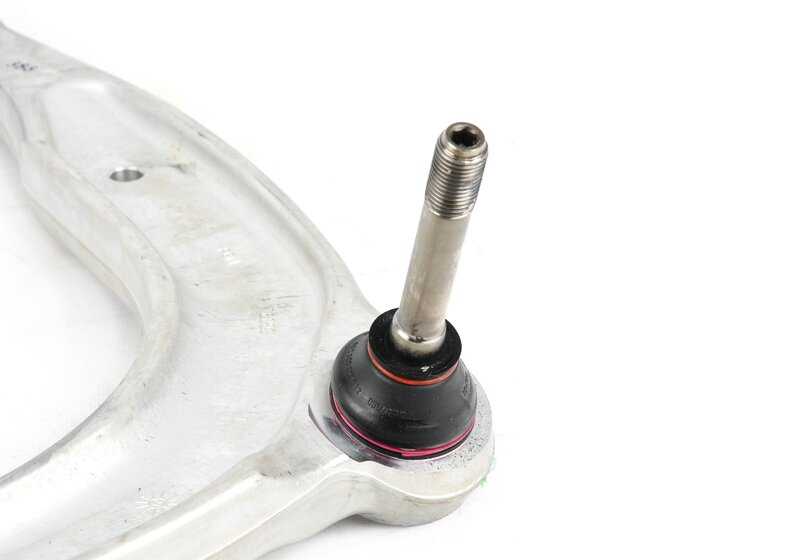 Brazo de suspensión izquierdo aluminio OEM 31121130781 para BMW E30. Original BMW.