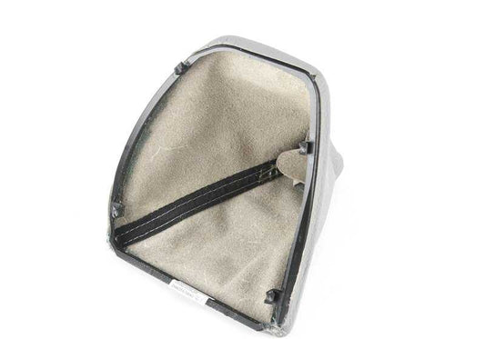 Leather cover for change knob OEM 25117587476 for BMW E60, E61. Original BMW.