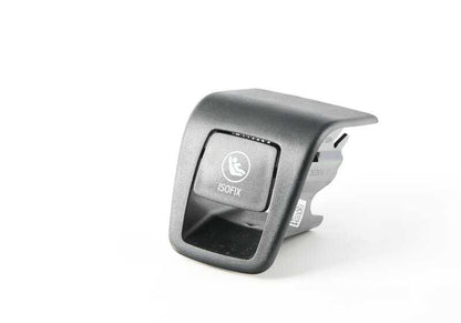 Tapa central Isofix OEM 52207474100 para BMW G01, G08, F97, G02, F98. Pieza original BMW.