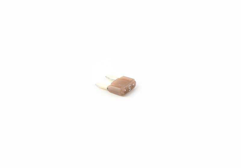Fusible mini 5A gelbbraun OEM 61136917401 para BMW E81 (116d, 116i) {Todos los modelos compatibles}. Original BMW.