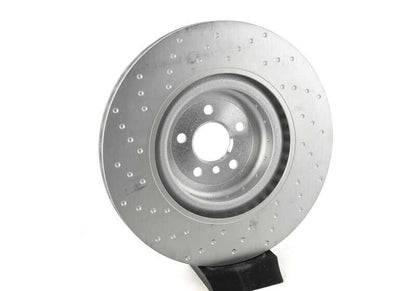 Disco de freno trasero deportivo M Performance OEM 34206896222 para BMW G14, G15, G16, G05, G06. Compatible con frenos M Sport o M Performance de 19". Original BMW.