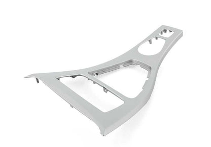 Embellecedor consola central delantera titan II OEM 51167118027 para BMW E93 y E93N. Original BMW.