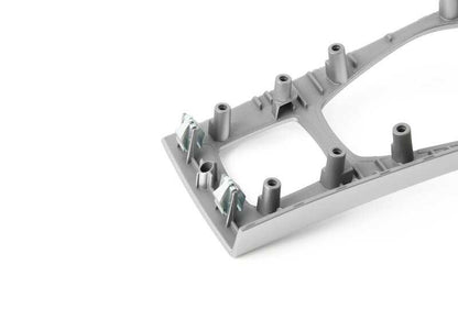 Embellecedor consola central delantera titan II OEM 51167118027 para BMW E93 y E93N. Original BMW.