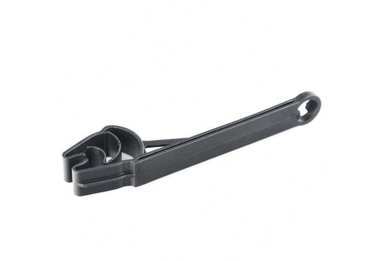 Clip de sujeción OEM 16127200597 para BMW E82, E88, E90, E90N, E91, E91N, E92, E92N, E93, E93N. Pieza original BMW. Ideal para fijaciones interiores o exteriores del vehículo.