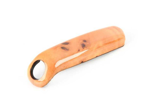 Clip di legno di legno per freno manuale 34418009952 per BMW E46 {316i, 316CI} (tutti i modelli e varianti indicati). Finitura in legno naturale. BMW originale.