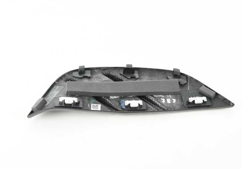 M Performance moldura entrada de aire aleta para BMW G82, G83. Original BMW.